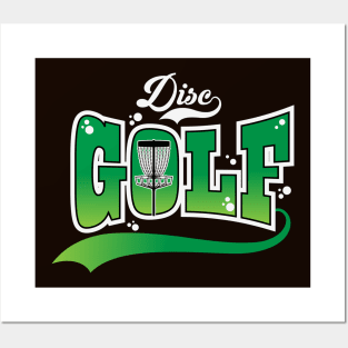 Disc Golf Green Posters and Art